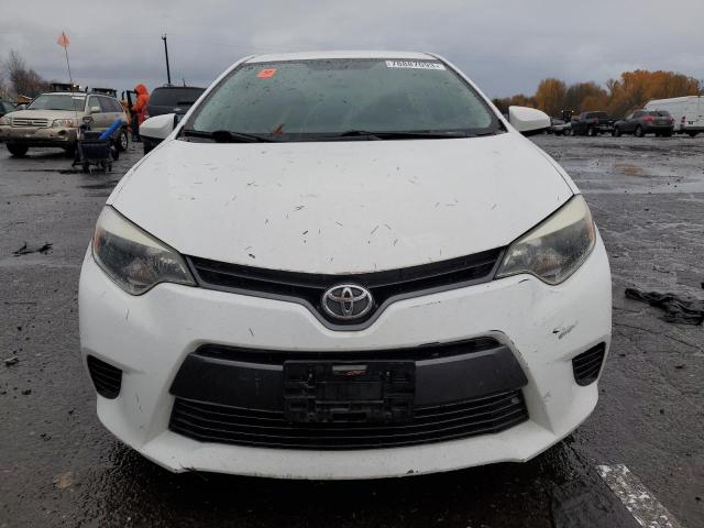 5YFBURHE3FP283199 - 2015 TOYOTA COROLLA L WHITE photo 5