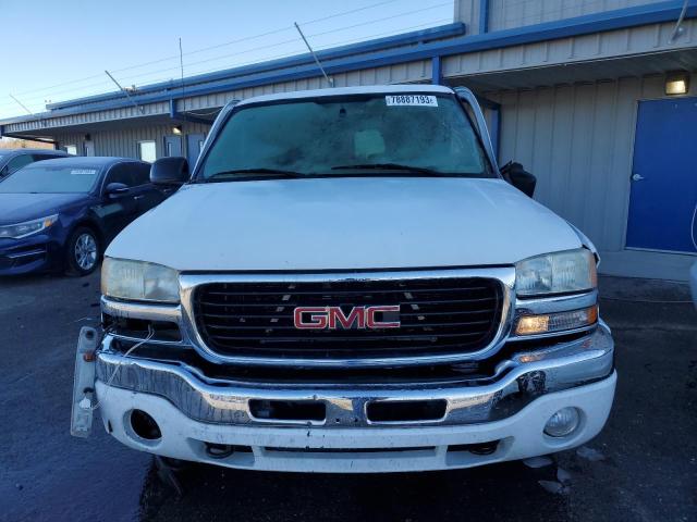 2GTEK19B651228431 - 2005 GMC NEW SIERRA K1500 WHITE photo 5