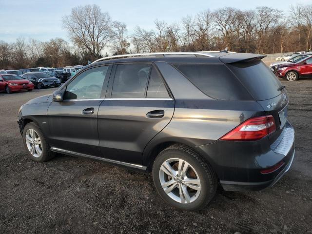 4JGDA5HB9CA035969 - 2012 MERCEDES-BENZ ML 350 4MATIC GREEN photo 2