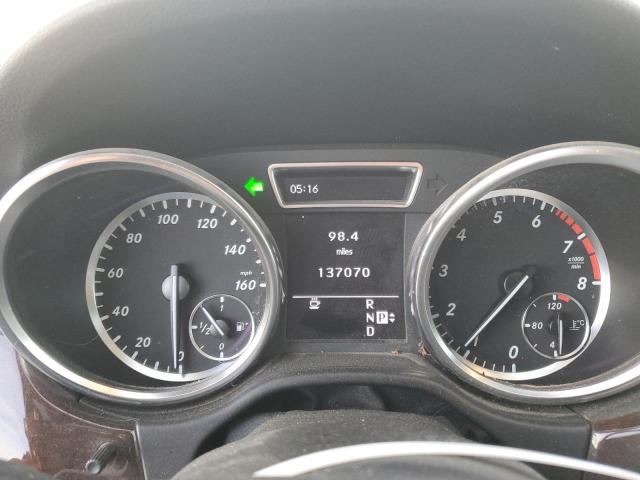 4JGDA5HB9CA035969 - 2012 MERCEDES-BENZ ML 350 4MATIC GREEN photo 9