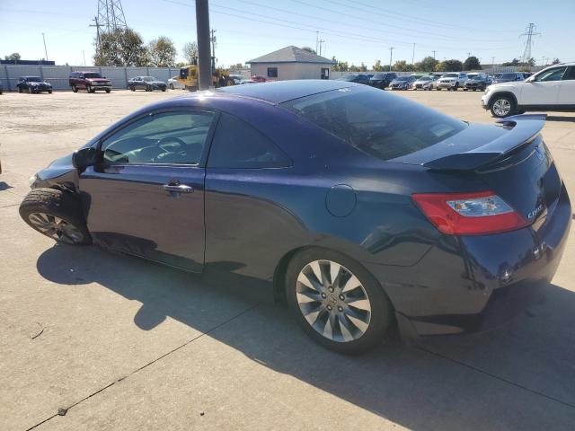 2HGFG12979H501503 - 2009 HONDA CIVIC EXL ლურჯი ფოტო 2