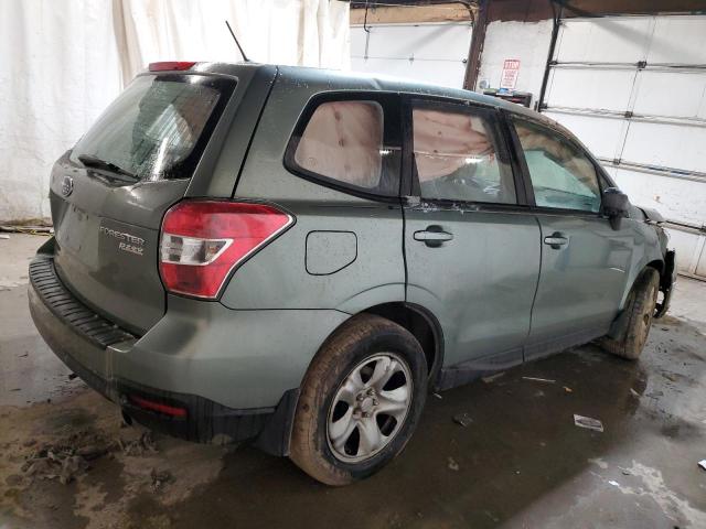 JF2SJAAC7EH508903 - 2014 SUBARU FORESTER 2.5I GREEN photo 3