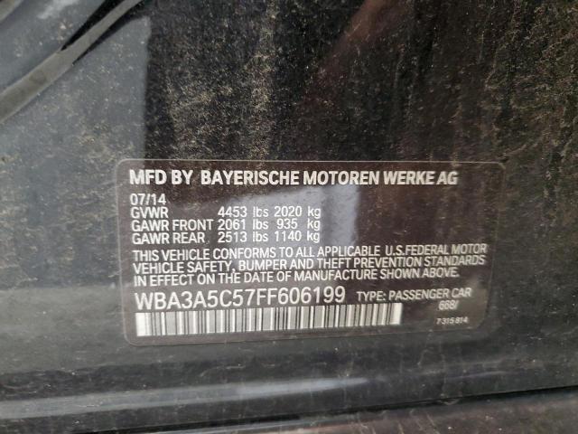 WBA3A5C57FF606199 - 2015 BMW 328 I BLACK photo 13