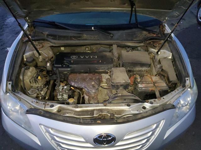 4T1BE46K77U168887 - 2007 TOYOTA CAMRY CE SILVER photo 11