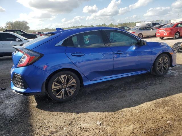 SHHFK7H73JU222533 - 2018 HONDA CIVIC EXL ლურჯი ფოტო 3