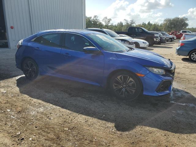 SHHFK7H73JU222533 - 2018 HONDA CIVIC EXL BLUE photo 4