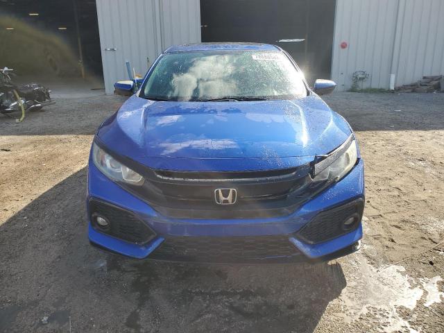 SHHFK7H73JU222533 - 2018 HONDA CIVIC EXL BLUE photo 5