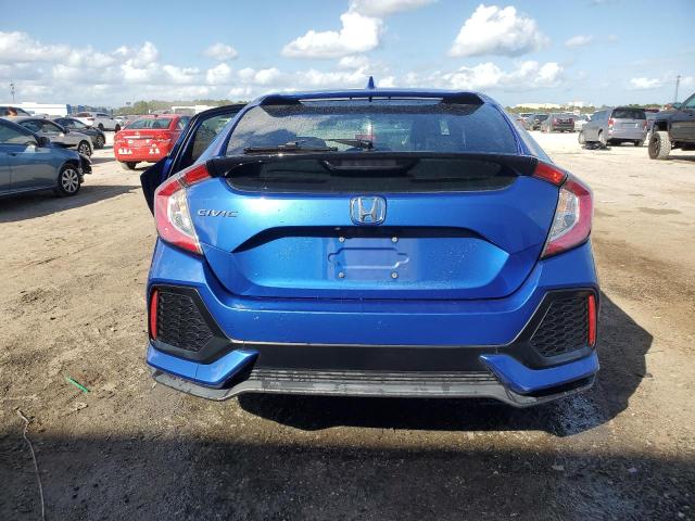 SHHFK7H73JU222533 - 2018 HONDA CIVIC EXL ლურჯი ფოტო 6