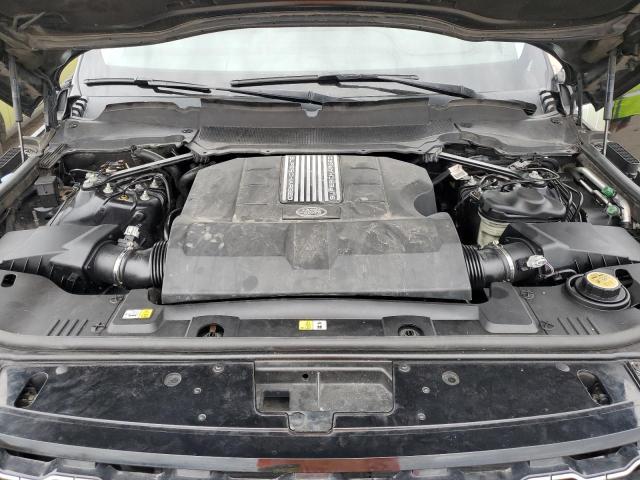 SALGV2RE1JA392615 - 2018 LAND ROVER RANGE ROVE AUTOBIOGRAPHY BLACK photo 12