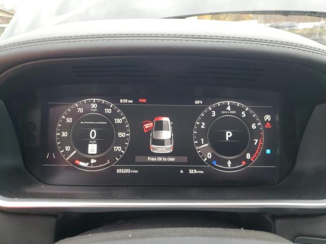 SALGV2RE1JA392615 - 2018 LAND ROVER RANGE ROVE AUTOBIOGRAPHY BLACK photo 9