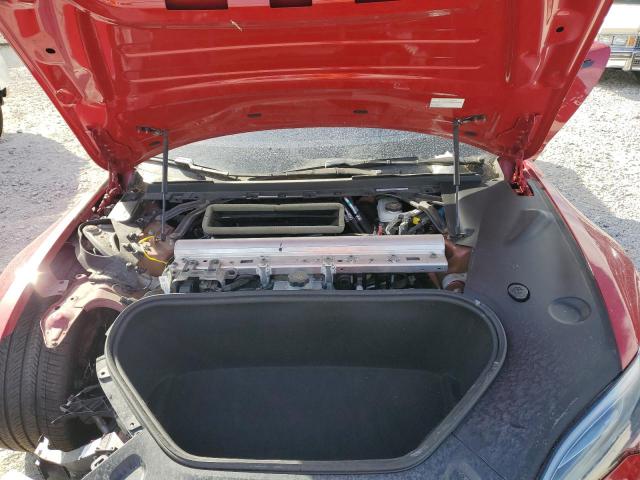 5YJSA1E56NF487004 - 2022 TESLA MODEL S წითელი ფოტო 11