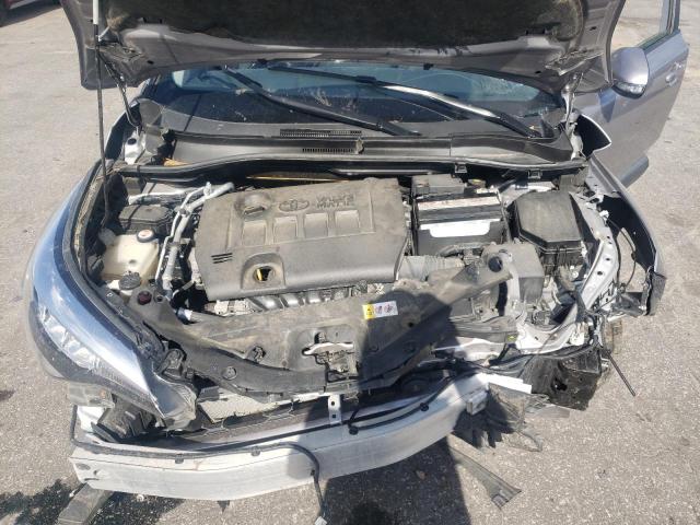 JTNKHMBX5L1090436 - 2020 TOYOTA C-HR XLE SILVER photo 12