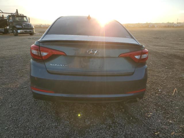 5NPE24AF5GH409229 - 2016 HYUNDAI SONATA SE GRAY photo 6