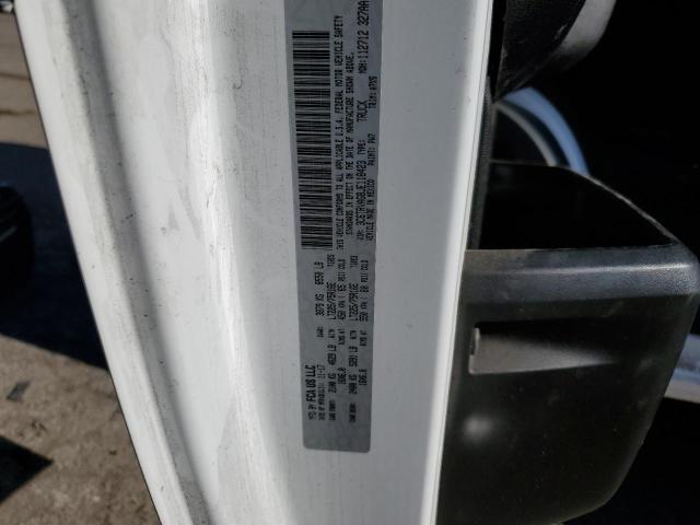 3C6TRVAG8JE118423 - 2018 RAM PROMASTER 1500 STANDARD WHITE photo 13