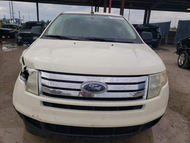 2FMDK36CX8BA82341 - 2008 FORD EDGE SE WHITE photo 5