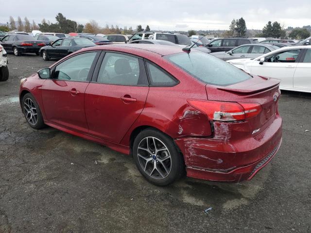 1FADP3F2XGL282668 - 2016 FORD FOCUS SE BURGUNDY photo 2