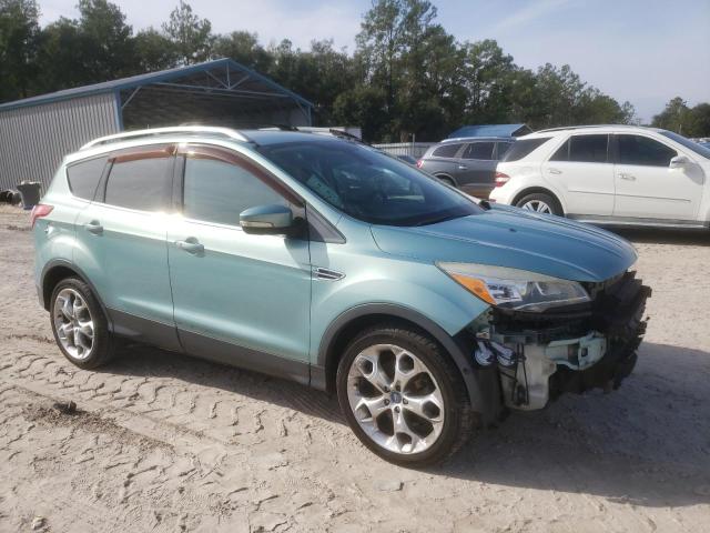 1FMCU0J99DUC09178 - 2013 FORD ESCAPE TITANIUM GREEN photo 4