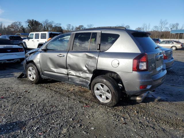 1C4NJCBA8ED573707 - 2014 JEEP COMPASS SPORT GRAY photo 2