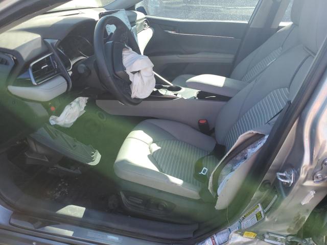 4T1S11BK2RU125903 - 2024 TOYOTA CAMRY SE NIGHT SHADE SILVER photo 7