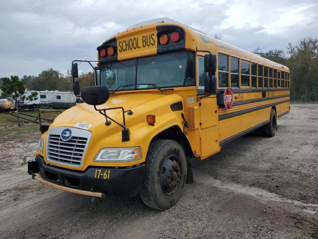 1BAKGCBA2HF326316 - 2017 BLUE BIRD SCHOOL BUS YELLOW photo 2