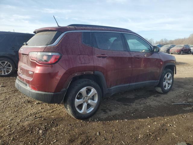 3C4NJDBB6MT599763 - 2021 JEEP COMPASS LATITUDE RED photo 3