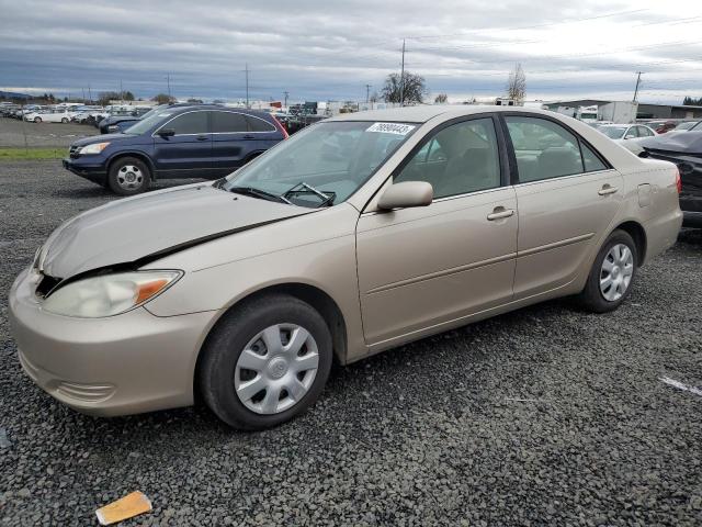 4T1BE32K74U897628 - 2004 TOYOTA CAMRY LE GOLD photo 1