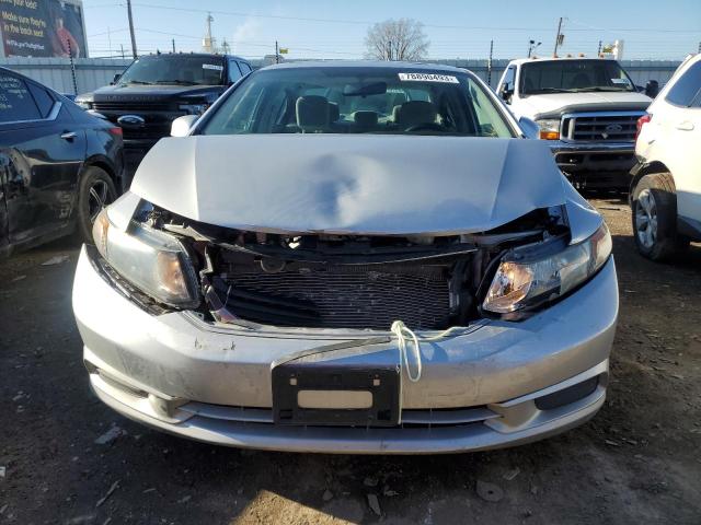 19XFB2F80CE056030 - 2012 HONDA CIVIC EX SILVER photo 5