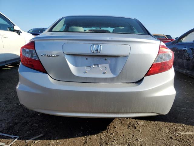 19XFB2F80CE056030 - 2012 HONDA CIVIC EX SILVER photo 6