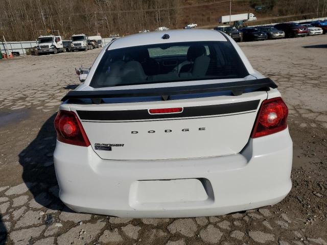 1C3CDZAB9EN150936 - 2014 DODGE AVENGER SE WHITE photo 6