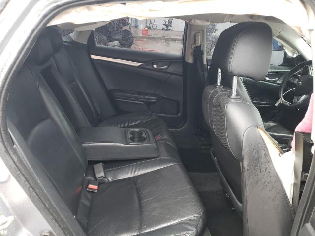 19XFC1F74GE011466 - 2016 HONDA CIVIC EXL ვერცხლისფერი ფოტო 10