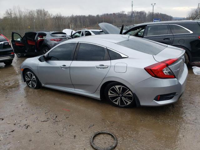 19XFC1F74GE011466 - 2016 HONDA CIVIC EXL SILVER photo 2