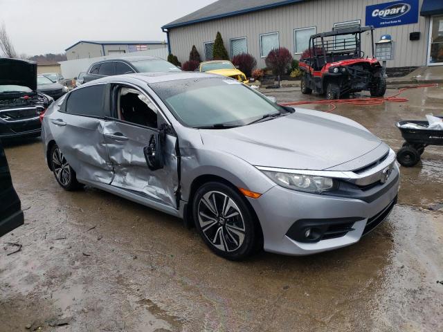 19XFC1F74GE011466 - 2016 HONDA CIVIC EXL ვერცხლისფერი ფოტო 4