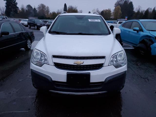 3GNAL2EK0CS644703 - 2012 CHEVROLET CAPTIVA SPORT WHITE photo 5