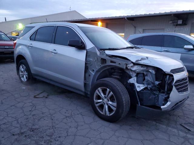 2GNALBEK8H1501551 - 2017 CHEVROLET EQUINOX LS SILVER photo 4