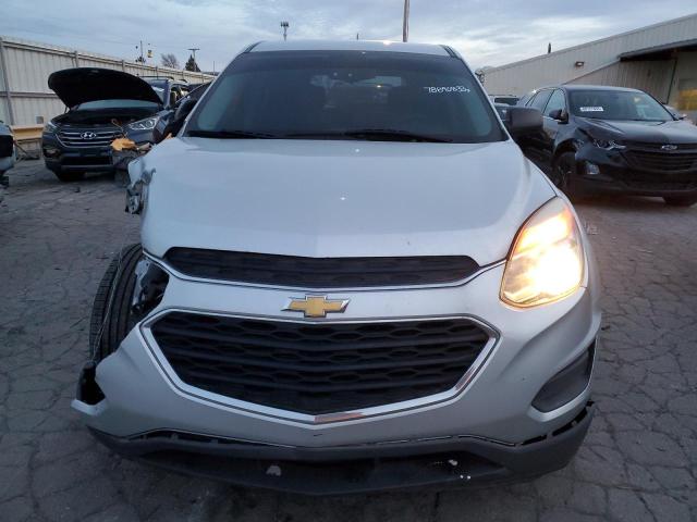 2GNALBEK8H1501551 - 2017 CHEVROLET EQUINOX LS SILVER photo 5