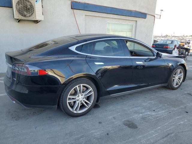 5YJSA1H18EFP33687 - 2014 TESLA MODEL S BLACK photo 3