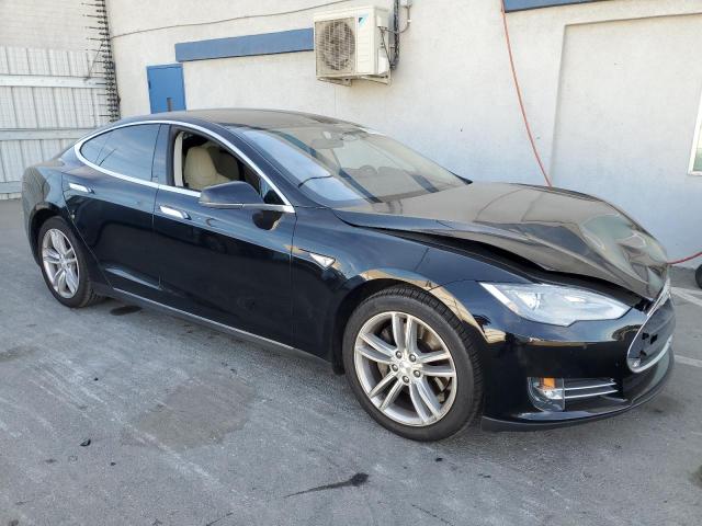 5YJSA1H18EFP33687 - 2014 TESLA MODEL S BLACK photo 4