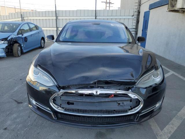 5YJSA1H18EFP33687 - 2014 TESLA MODEL S BLACK photo 5