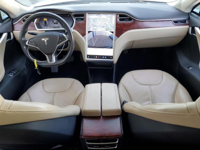 5YJSA1H18EFP33687 - 2014 TESLA MODEL S BLACK photo 8