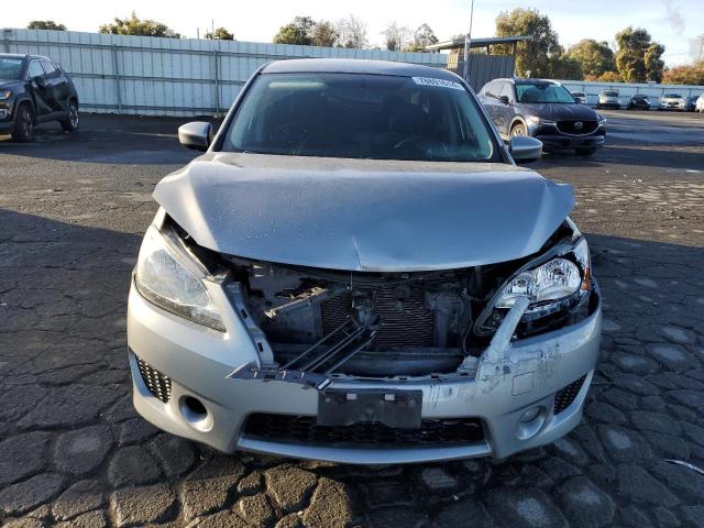 3N1AB7APXEY239090 - 2014 NISSAN SENTRA S SILVER photo 5