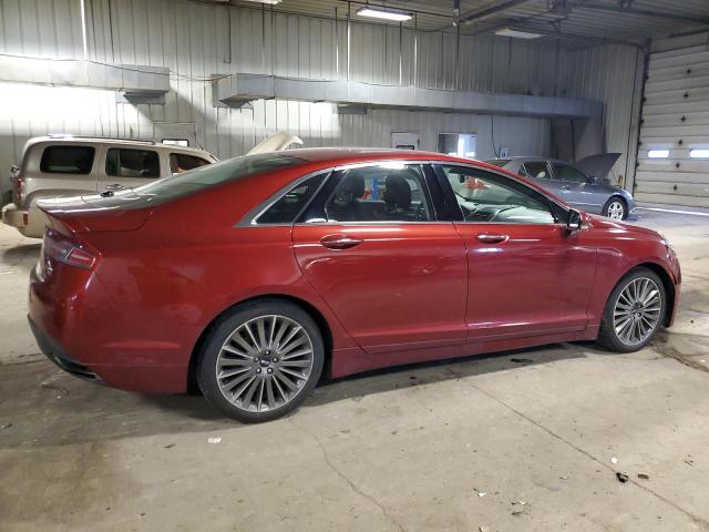 3LN6L2J92ER811280 - 2014 LINCOLN MKZ MAROON photo 3