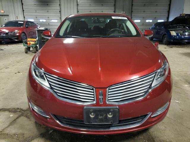 3LN6L2J92ER811280 - 2014 LINCOLN MKZ MAROON photo 5