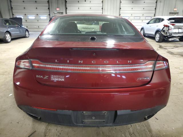 3LN6L2J92ER811280 - 2014 LINCOLN MKZ MAROON photo 6