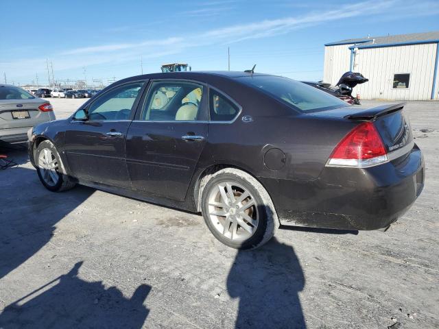 2G1WU57M991247791 - 2009 CHEVROLET IMPALA LTZ BROWN photo 2