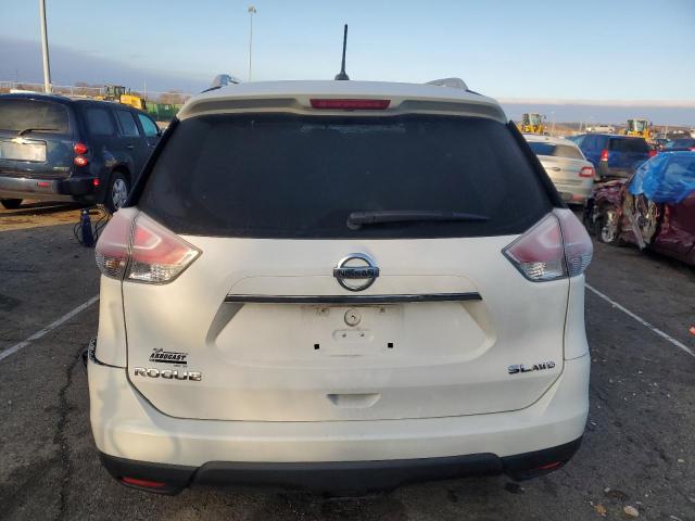 5N1AT2MVXFC899241 - 2015 NISSAN ROGUE S WHITE photo 6