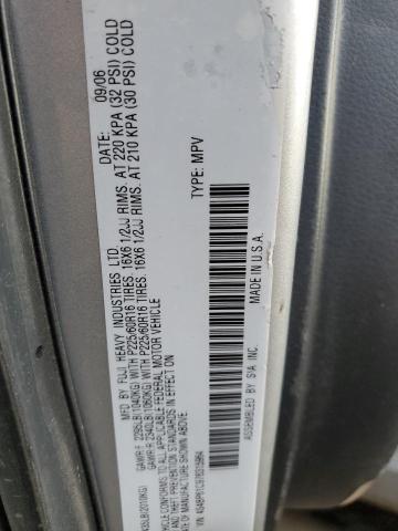 4S4BP61C976315964 - 2007 SUBARU LEGACY OUTBACK 2.5I SILVER photo 12