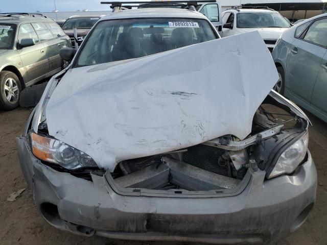 4S4BP61C976315964 - 2007 SUBARU LEGACY OUTBACK 2.5I SILVER photo 5