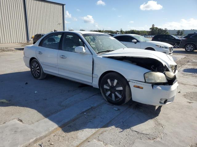 KNAGD126655376946 - 2005 KIA OPTIMA LX WHITE photo 4