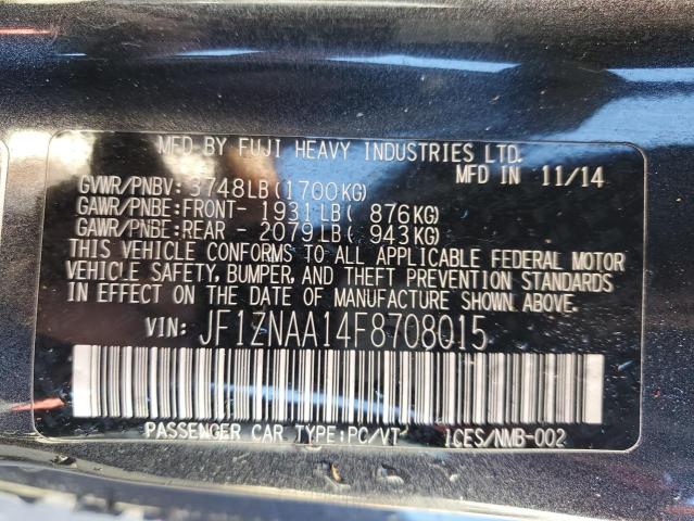 JF1ZNAA14F8708015 - 2015 TOYOTA SCION FR-S 黑色 照片 13