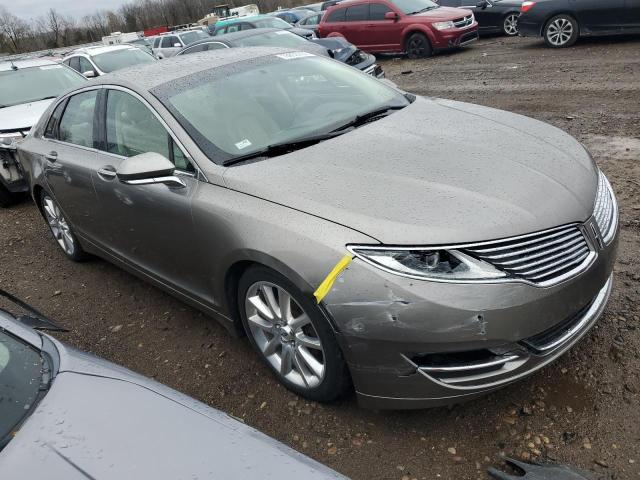 3LN6L2LU6FR625695 - 2015 LINCOLN MKZ HYBRID GRAY photo 4